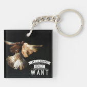 Chance-Taube Schlüsselanhänger (Rückseite)