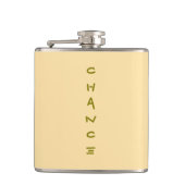 Chance Vinyl Wrapped Flask Flachmann (Vorderseite)