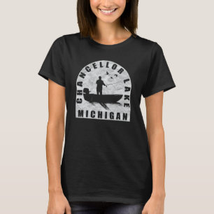 Chancellor Lake Fishing Michigan T-Shirt