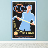 Chancen eines jungen Mannes - L Leinwanddruck (Insitu (Holzboden))