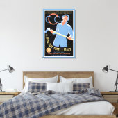 Chancen eines jungen Mannes Leinwanddruck (Insitu (Schlafzimmer))