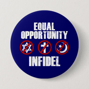 Chancengleichheits-Ungläubiger Button