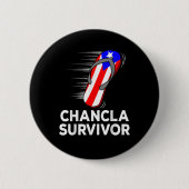 Chancla-Überlebender Button (Vorderseite)