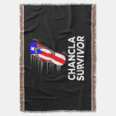 Chancla-Überlebender Decke (Vorderseite Vertikal)