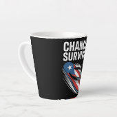 Chancla-Überlebender Lustiger Spanischer Witz Milchtasse (Linke Ecke)