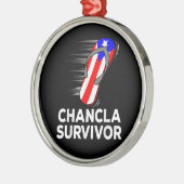 Chancla-Überlebender Ornament Aus Metall (Links)