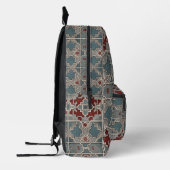 Chand Motif Bedruckter Rucksack (Links)