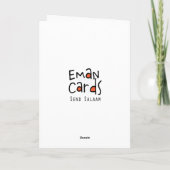 Chand Raat - Cute Shopping Invite Karte (Rückseite)