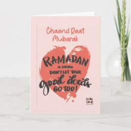 Chand Raat Mubarak - Ramadan Karte