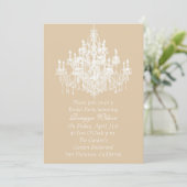 Chandee Amore' Einladung (Stehend Vorderseite)