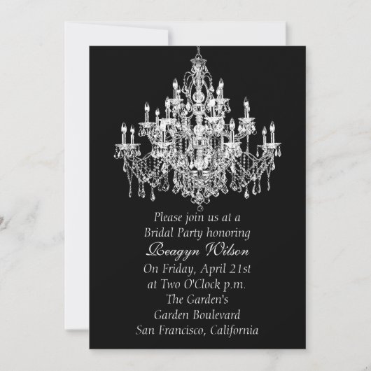 Chandee Amore Einladung (Vorderseite)