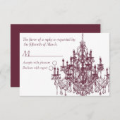 Chandee Amore' rsvp card-TP (Vorne/Hinten)