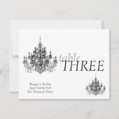 Chandee Amore Tischnummer (Vorderseite)