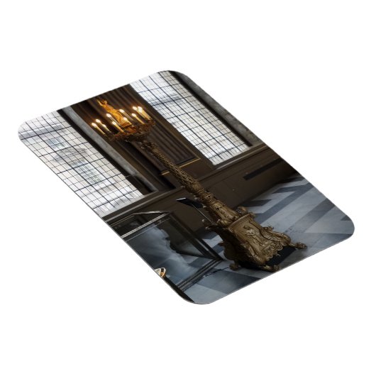 Chandelier 3"x4" Magnet (Rechte Seite)