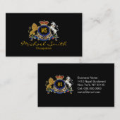 Chandelier Couture™ Monogram Unisex - Visitenkarte (Vorne/Hinten)