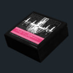 Chandelier Fuchsia Schwarz-weiß Damask Jubiläum Geschenkbox<br><div class="desc">Die Personalisierte Schmuckbox oder die Gedächtnisbox - Elegante Weihnachtsgeschenke zum Geburtstag oder Valentinstag Geschenke zum Hochzeitsfeiern - im Custom Designer für Black Lacquer aufbewahren</div>