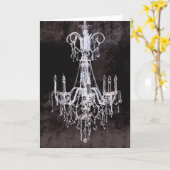 Chandelier Karte (Gelbe Blume)