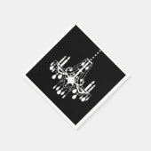 Chandelier Napkin Serviette (Ecke)