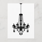 Chandelier Postcard Postkarte (Vorderseite)