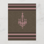 Chandelier Postkarte (Vorderseite)