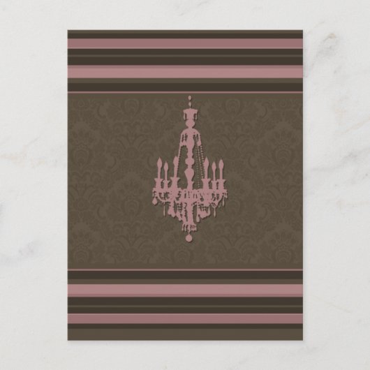 Chandelier Postkarte (Vorderseite)