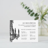 Chandelier Save the Date Einladung (Stehend Vorderseite)