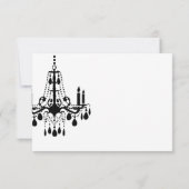 Chandelier UAWG RSVP Karte (Rückseite)