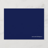 Chandelier-Unterkunftskarten Begleitkarte (Rückseite)