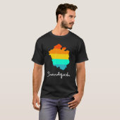 Chandigarh Proud Indischer Staat der Ursprungsklei T-Shirt (Vorne ganz)