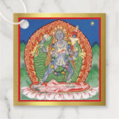 Chandika Goddess Geschenkanhänger (Vorderseite)