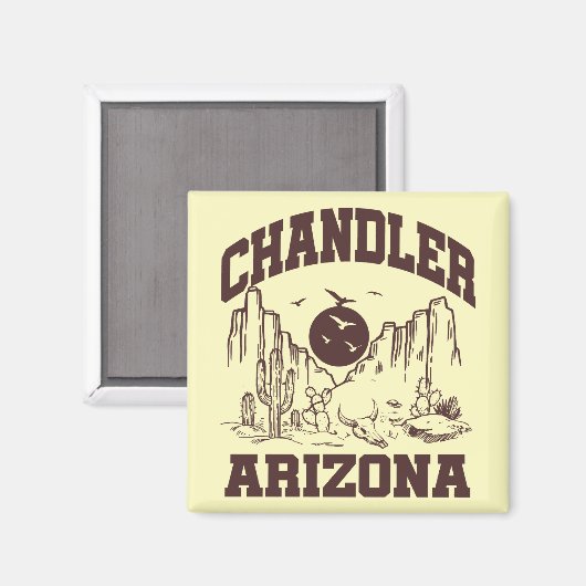Chandler, Arizona Magnet (Vorderseite/Rückseite)