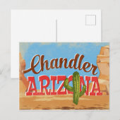 Chandler Arizona Postkarte (Vorne/Hinten)