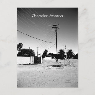 Chandler AZ Powerlines Postkarte