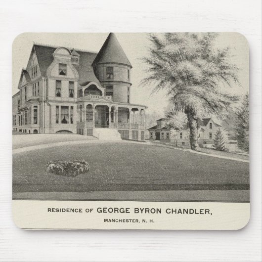 Chandler Residence, Manchester, NH Mousepad (Vorne)
