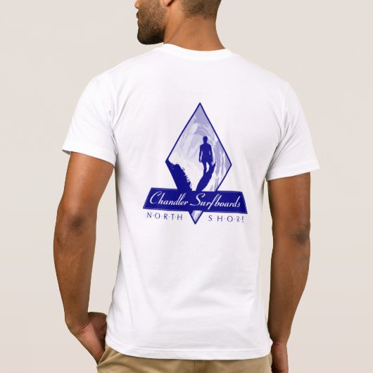 Chandler Surfboards T-Shirt (Rückseite)