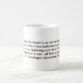 Chandogya Upanishad 8.1.3 Tasse (Mittel)