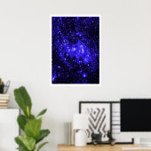 Chandra Blue (W44) Poster (Heimbüro)