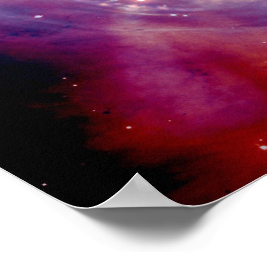 Chandra Crab Nebula NASA Space Poster (Ecke)