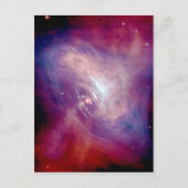 Chandra Crab Nebula NASA Space Postkarte (Vorderseite)