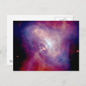 Chandra Crab Nebula NASA Space Postkarte (Vorne/Hinten)