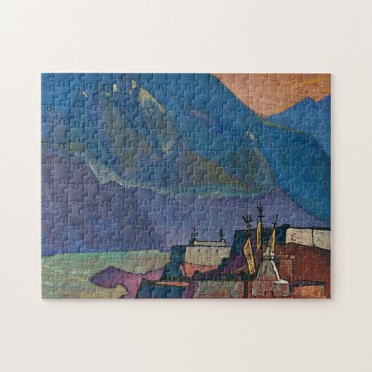 Chandra River by Nicholas Roerich Puzzle (Horizontal)