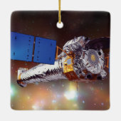 Chandra-Röntgenbeobachtungsstelle Keramikornament (Rückseite)