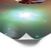 Chandra-Röntgenbeobachtungsstelle Poster (Ecke)