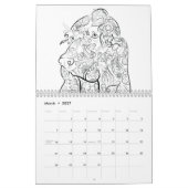 ChanDraws erwachsener Farbtonkalender Kalender (Mär 2027)