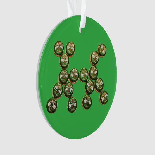 🐶 Chang Beer Cap Dog Ornament (Vorderseite)