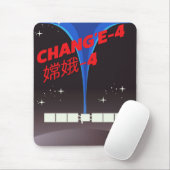 Chang'e-4 China Raum Art. Mousepad (Mit Mouse)