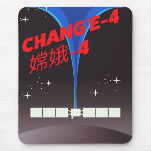 Chang'e-4 China Raum Art. Mousepad