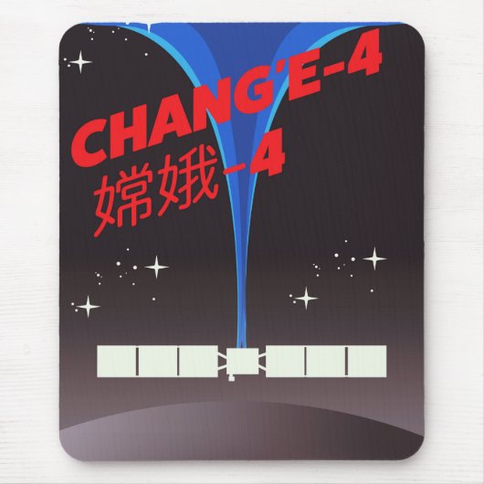Chang'e-4 China Raum Art. Mousepad (Vorne)