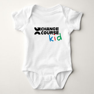 "Change Course Kid" Baby One-Piece Bodysuit Baby Strampler