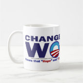 cHANGE-FOR-WORST Kaffeetasse (Links)